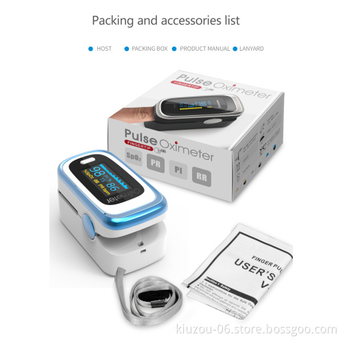Factory CE Certificate Oximetro de Pulso Finger Pulse fingertip pulse Oxygen Monitor Fingertip Pulse ox meters